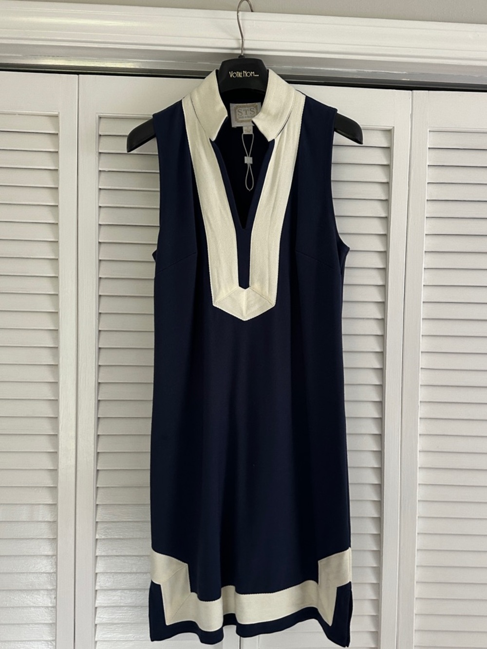 Sable to Sail x The Lucky Knot sleeveless cotton dress small